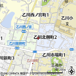 八幡屋菓子舗周辺の地図