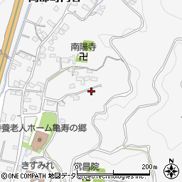 静岡県藤枝市岡部町内谷2136周辺の地図