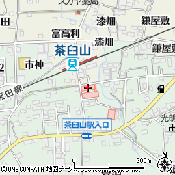 茶臼山厚生病院（長生会）周辺の地図