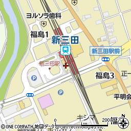 神姫バス株式会社　新三田駅前定期券・乗車券発売所周辺の地図