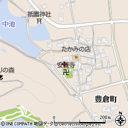 兵庫県加西市豊倉町755周辺の地図