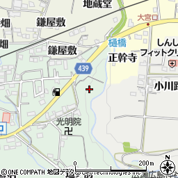 愛知県新城市富沢樋橋周辺の地図