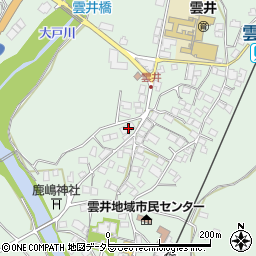 滋賀県甲賀市信楽町牧647周辺の地図