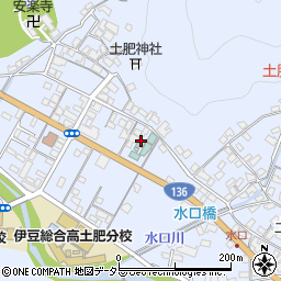 静岡県伊豆市土肥825-1周辺の地図