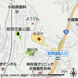 株式会社チャームランドリー　ホワイト急便キヌヤ長澤店周辺の地図