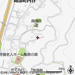 静岡県藤枝市岡部町内谷2148-3周辺の地図