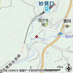 大阪府豊能郡豊能町吉川161-1周辺の地図