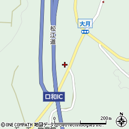 広島県庄原市口和町大月638周辺の地図