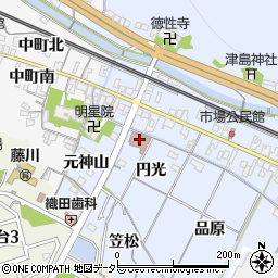 藤川郵便局 ＡＴＭ周辺の地図