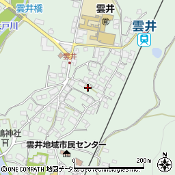 滋賀県甲賀市信楽町牧636周辺の地図