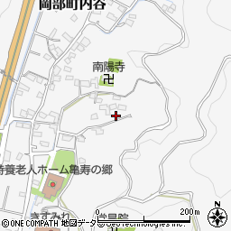 静岡県藤枝市岡部町内谷2148-2周辺の地図