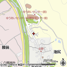 兵庫県川辺郡猪名川町北田原南山周辺の地図