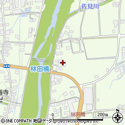 兵庫県姫路市林田町口佐見176周辺の地図