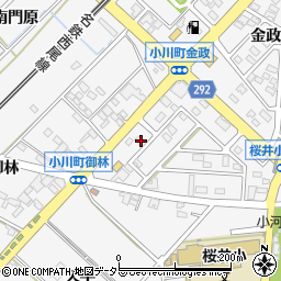 愛知県安城市小川町金政69周辺の地図