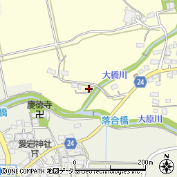 滋賀県甲賀市甲賀町鳥居野1221周辺の地図