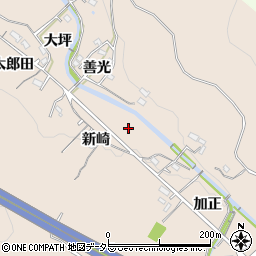 愛知県岡崎市鹿勝川町盆次田周辺の地図