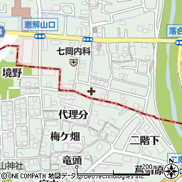 京都府長岡京市久貝3丁目10周辺の地図