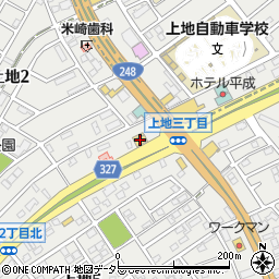 トヨタカローラ名古屋２４８上地店周辺の地図