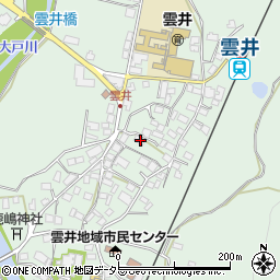 滋賀県甲賀市信楽町牧638周辺の地図