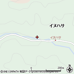 愛知県岡崎市鳥川町イヌハサ9周辺の地図