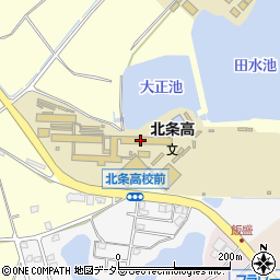 兵庫県立北条高等学校周辺の地図