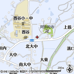 兵庫県宝塚市大原野西谷2周辺の地図