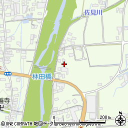 兵庫県姫路市林田町口佐見168周辺の地図