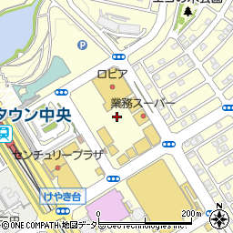 業務スーパー　三田けやき台店周辺の地図