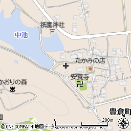 兵庫県加西市豊倉町768周辺の地図