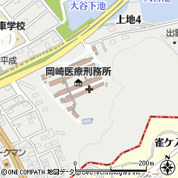 名古屋刑務所岡崎拘置支所周辺の地図