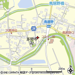 滋賀県甲賀市甲賀町鳥居野876周辺の地図