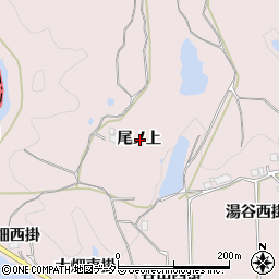 兵庫県宝塚市波豆尾ノ上周辺の地図
