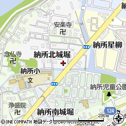 京都府京都市伏見区納所北城堀11周辺の地図