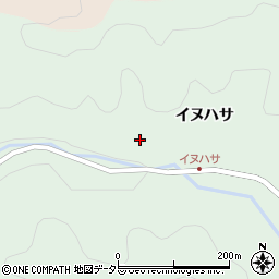 愛知県岡崎市鳥川町イヌハサ11周辺の地図