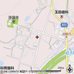 兵庫県姫路市夢前町菅生澗338周辺の地図