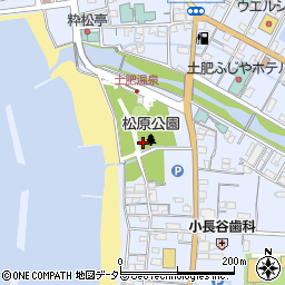 松原公園トイレ２周辺の地図