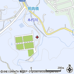 朝川寺霊苑周辺の地図