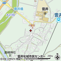 滋賀県甲賀市信楽町牧745周辺の地図