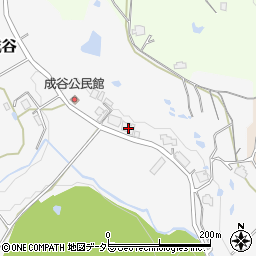 兵庫県三田市成谷234周辺の地図