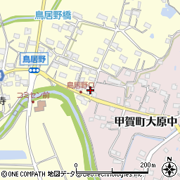 滋賀県甲賀市甲賀町鳥居野452周辺の地図