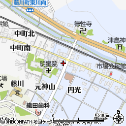 愛知県岡崎市市場町東町8周辺の地図