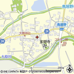 滋賀県甲賀市甲賀町鳥居野837周辺の地図