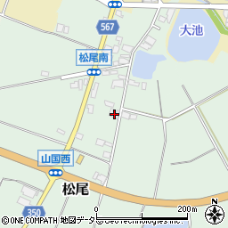 兵庫県加東市松尾474周辺の地図