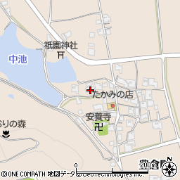 兵庫県加西市豊倉町774周辺の地図