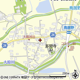 滋賀県甲賀市甲賀町鳥居野834周辺の地図