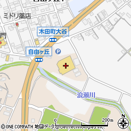 オークワ鈴鹿木田店周辺の地図