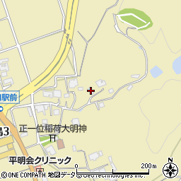 兵庫県三田市福島213周辺の地図
