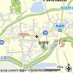 滋賀県甲賀市甲賀町鳥居野838周辺の地図