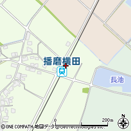 播磨横田駅周辺の地図