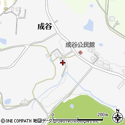 兵庫県三田市成谷111周辺の地図